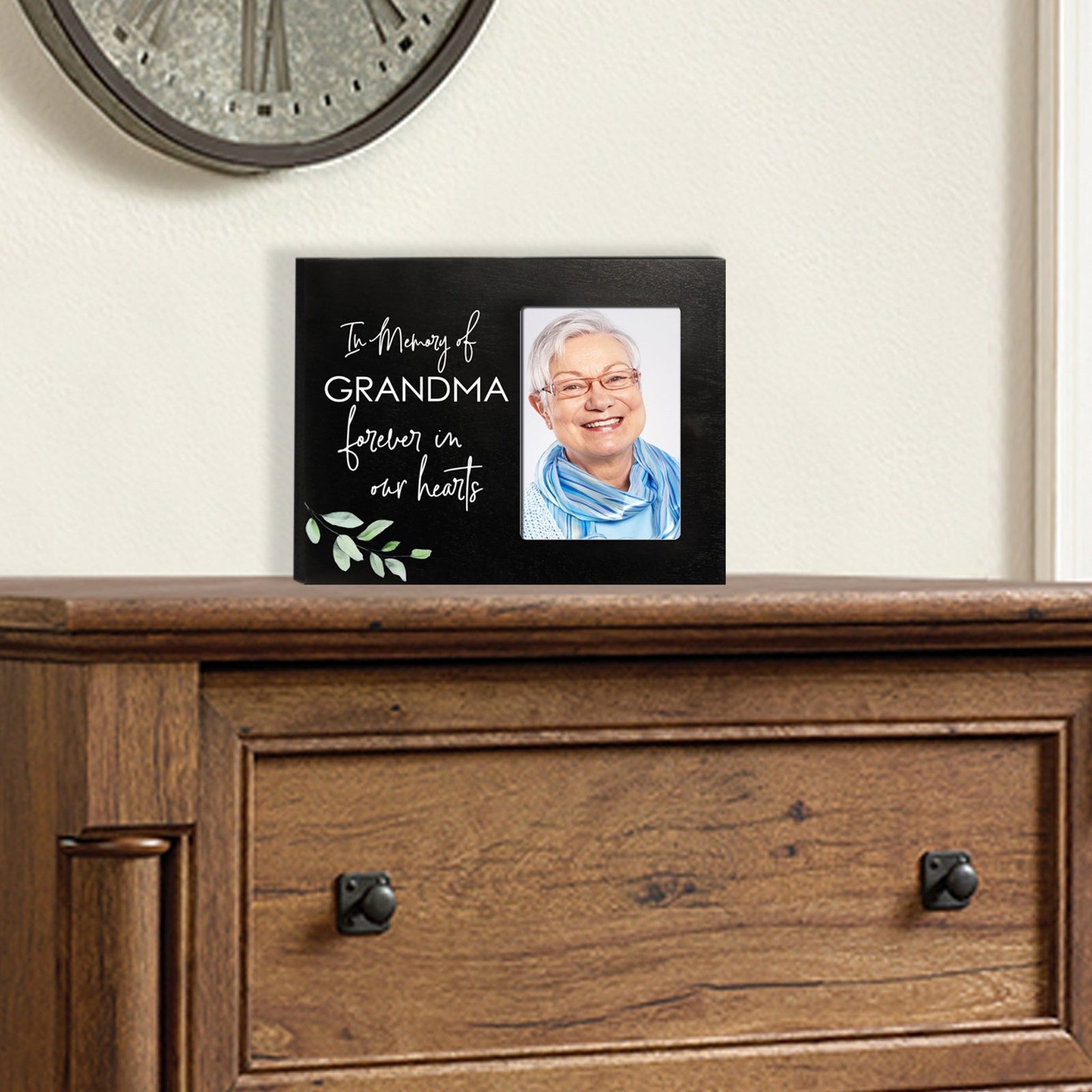 Sentimental Human Memorial Photo Frame Gift Bereavement Gift Idea - In memory of Grandma - LifeSong Milestones