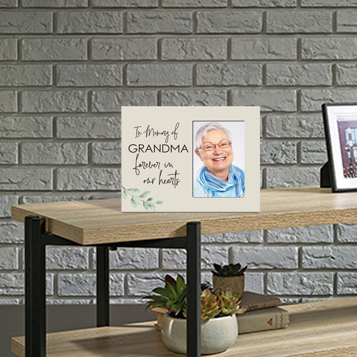 Sentimental Human Memorial Photo Frame Gift Bereavement Gift Idea - In memory of Grandma - LifeSong Milestones