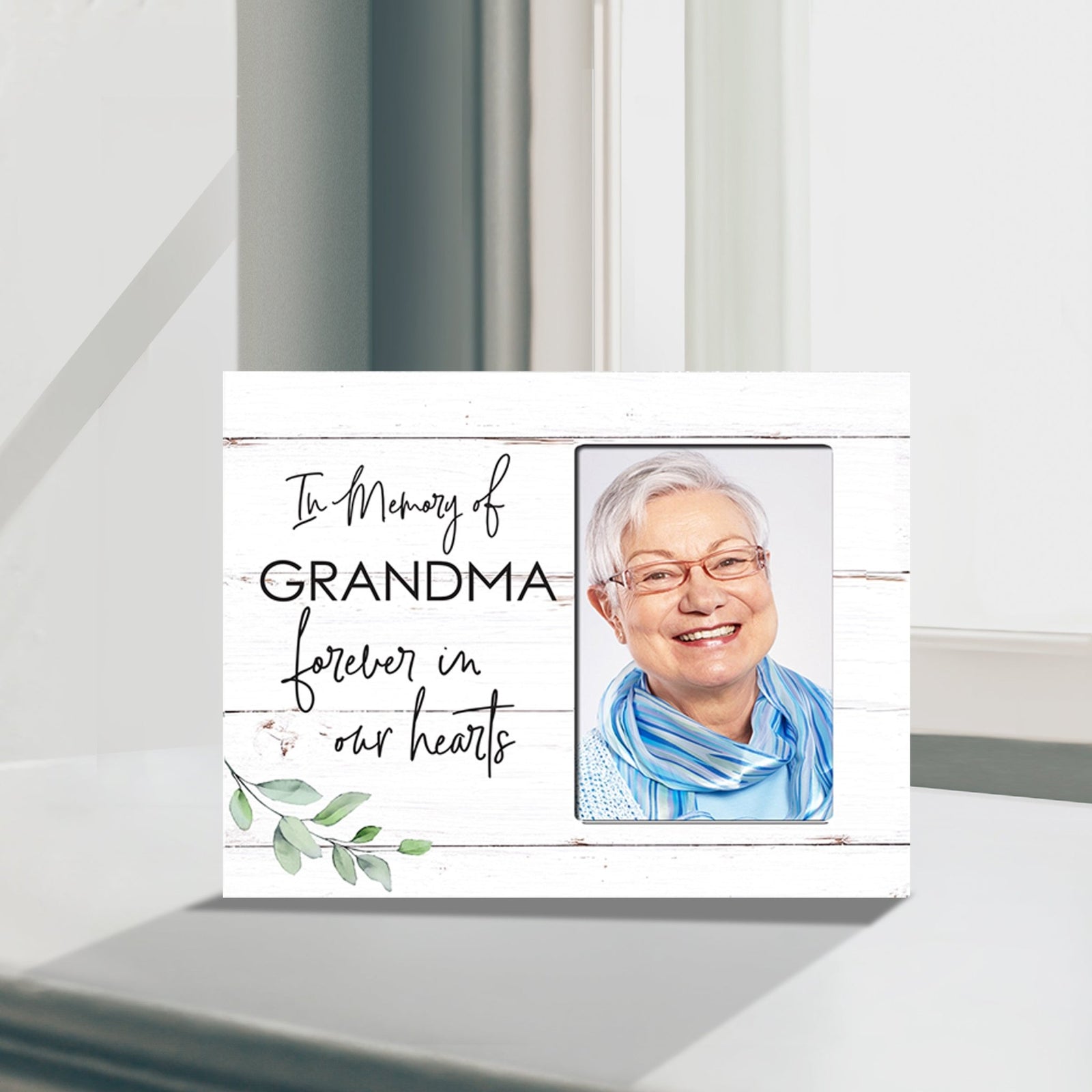 Sentimental Human Memorial Photo Frame Gift Bereavement Gift Idea - In memory of Grandma - LifeSong Milestones