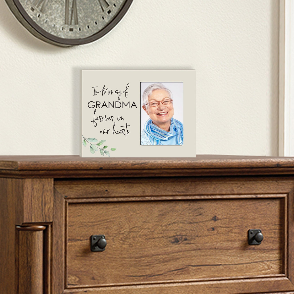 Sentimental Human Memorial Photo Frame Gift Bereavement Gift Idea - In memory of Grandma - LifeSong Milestones