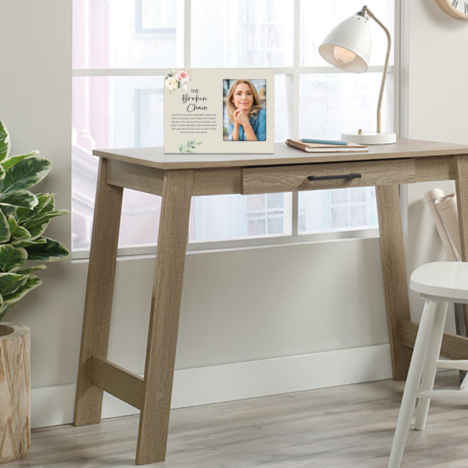 Sentimental Human Memorial Photo Frame Gift Bereavement Gift Idea - The Broken Chain - LifeSong Milestones