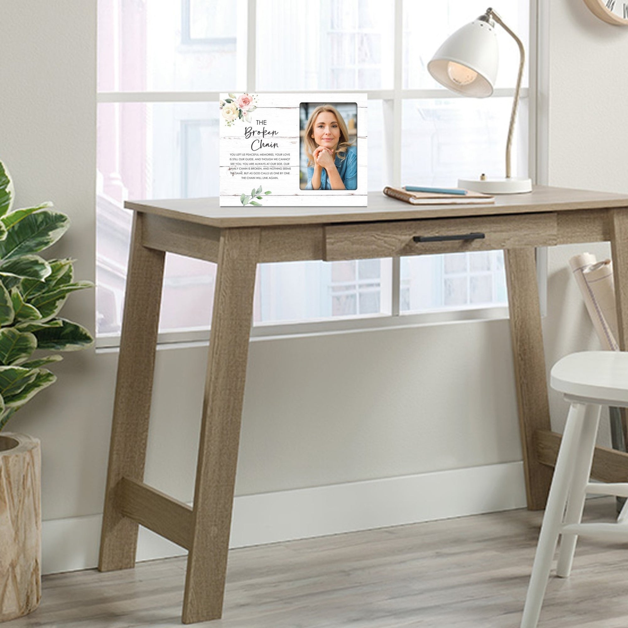 Sentimental Human Memorial Photo Frame Gift Bereavement Gift Idea - The Broken Chain - LifeSong Milestones