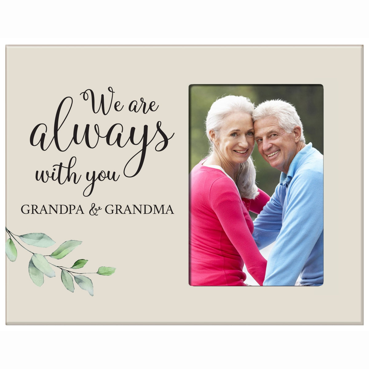 Sentimental Human Memorial Photo Frame Gift Bereavement Gift Idea - We are always - LifeSong Milestones