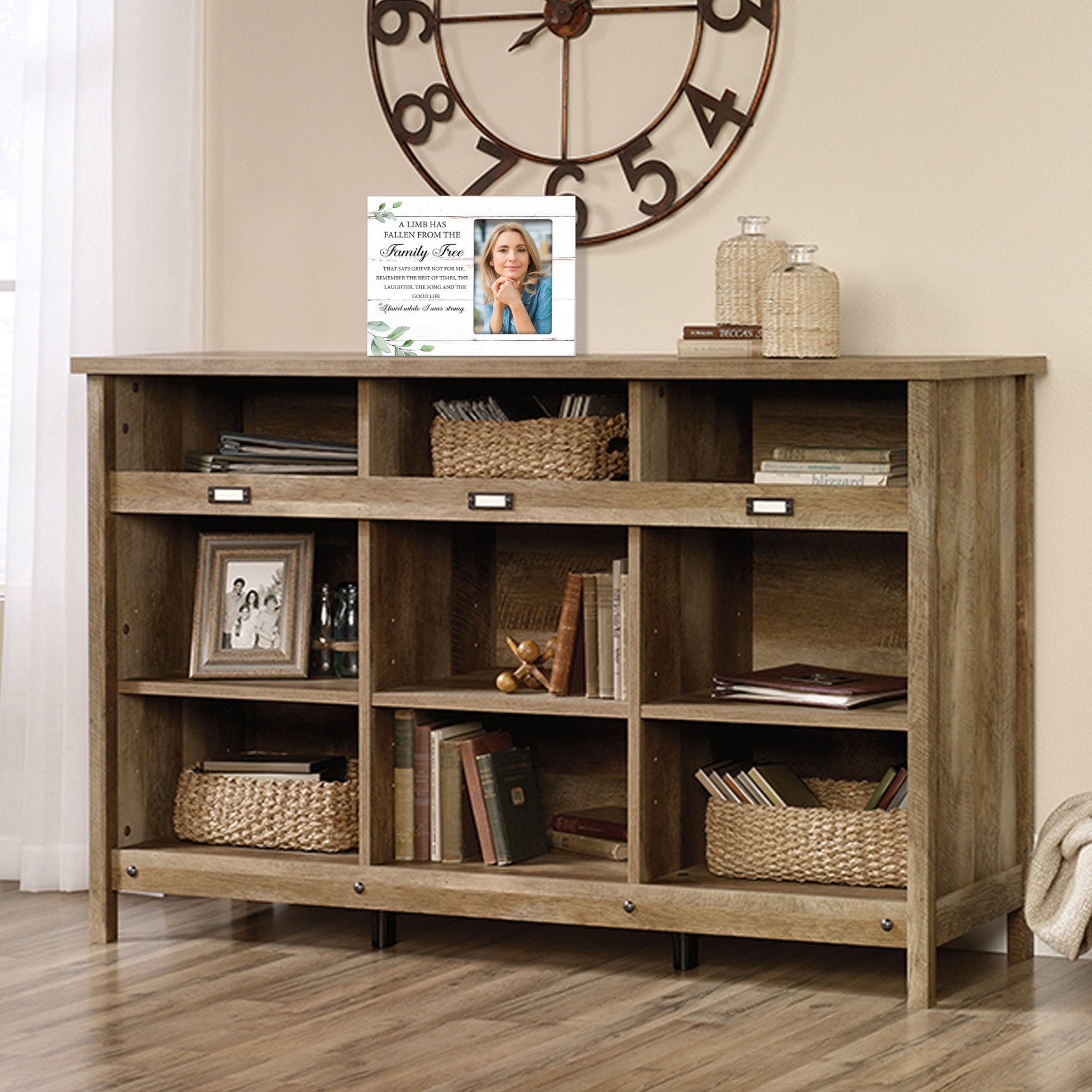 Sentimental Human Memorial Photo Frame Gift Bereavement Gift Ideas - A limb has Fallen - LifeSong Milestones