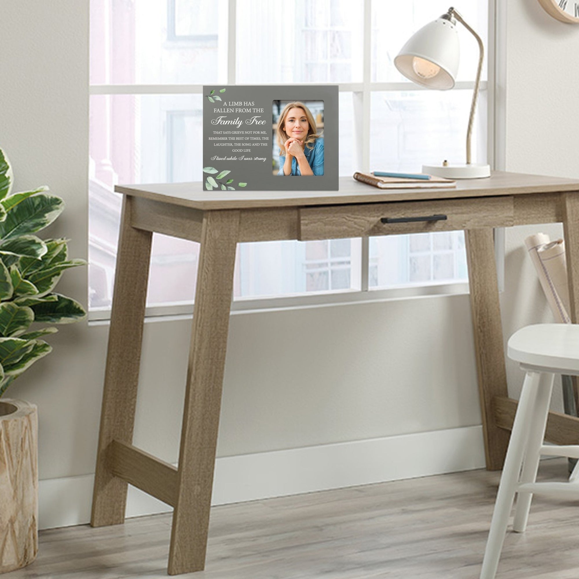 Sentimental Human Memorial Photo Frame Gift Bereavement Gift Ideas - A limb has Fallen - LifeSong Milestones