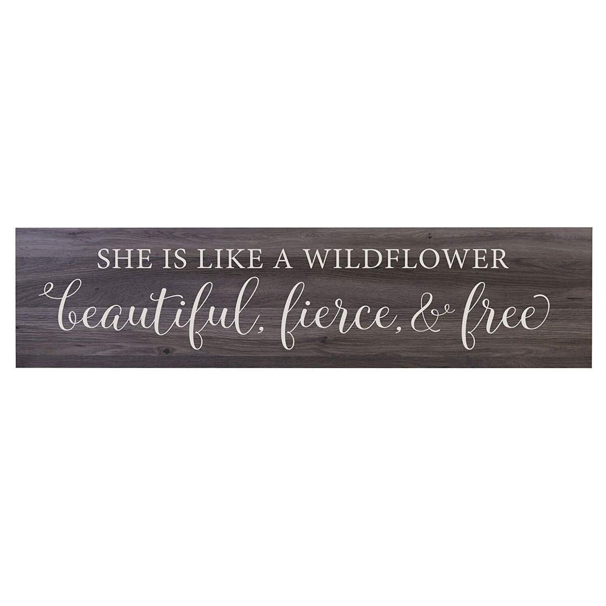 She Is Like A Wild Flower Decor Sign - LifeSong Milestones
