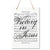 Sheet Music Hanging Rope Wall Art Sign - Victory In Jesus - LifeSong Milestones