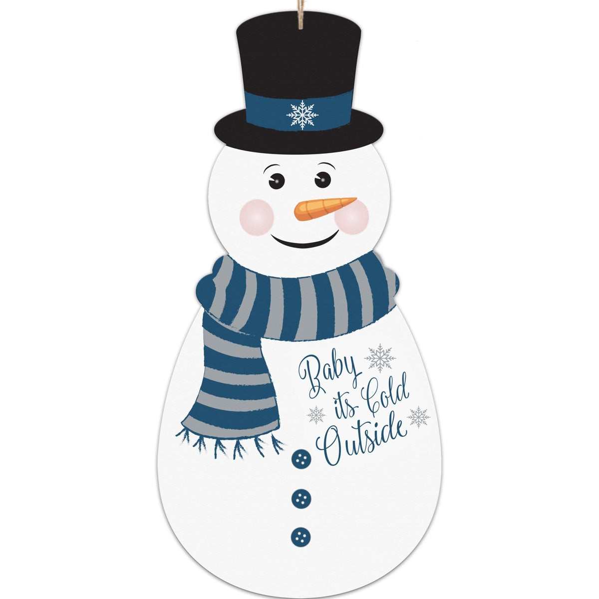 Snowman Christmas Ornament - Multiple Phrases - LifeSong Milestones