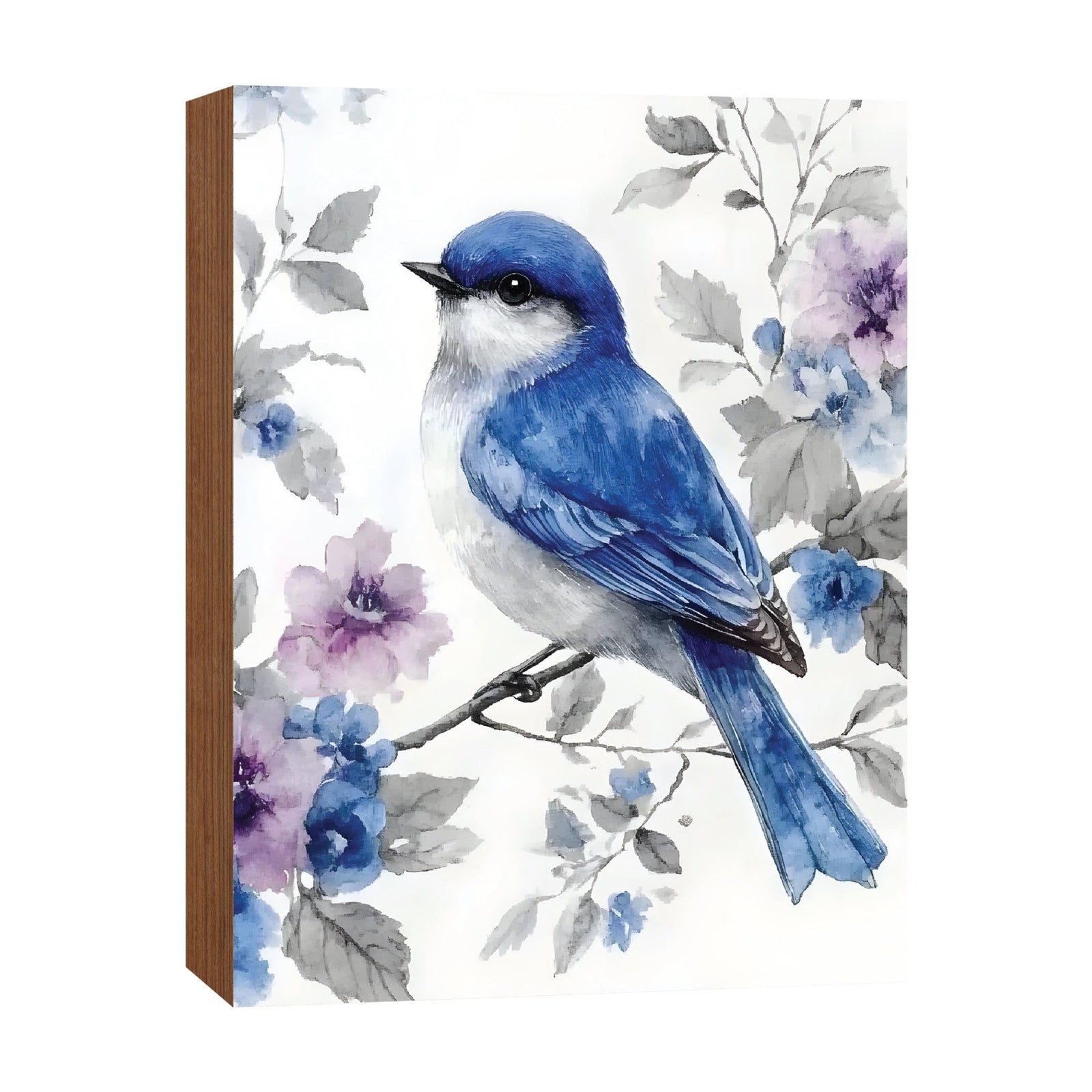 Spring Bird Tabletop Décor — Handcrafted Wood Shelf Sitter for Home & Mantel Display - LifeSong Milestones