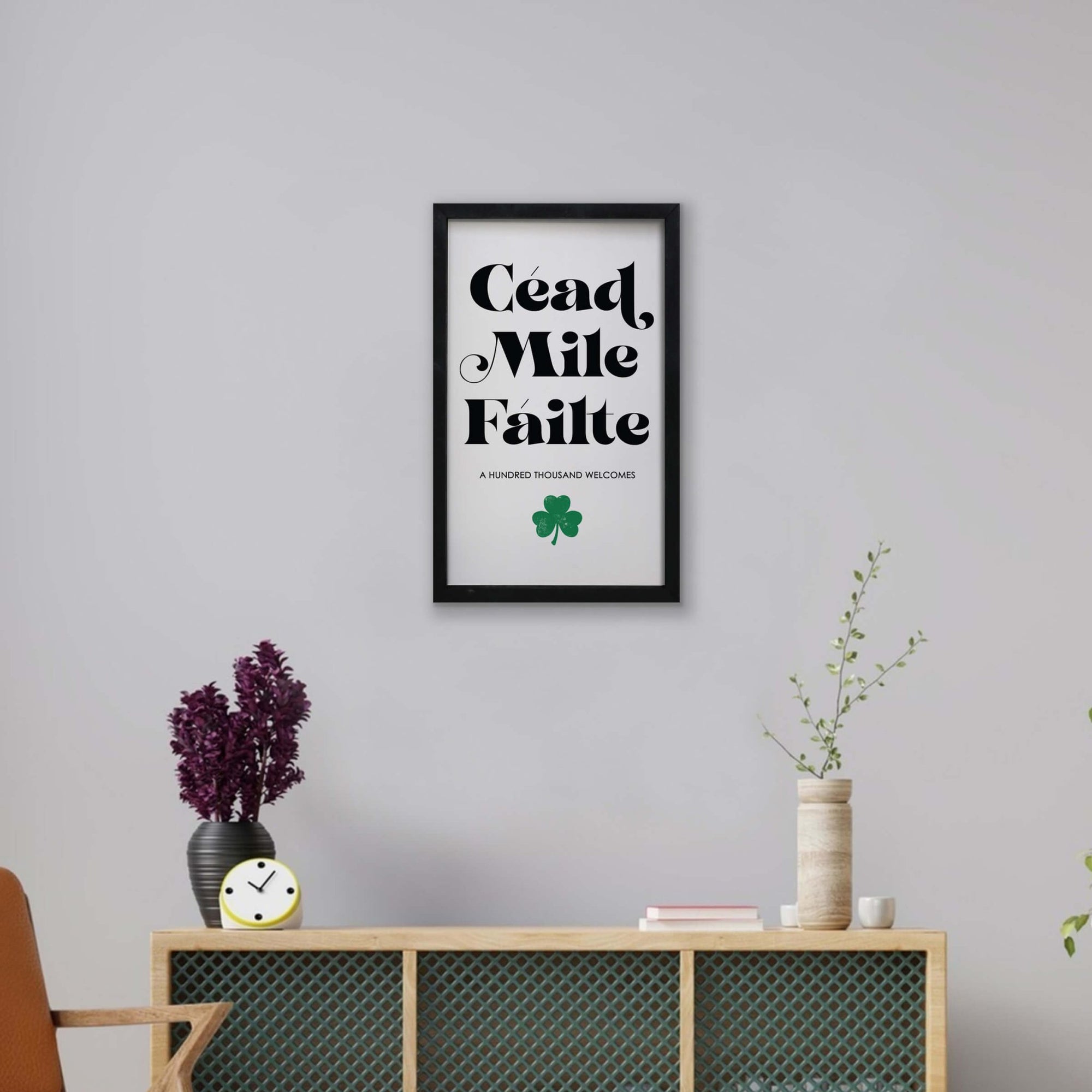 St. Patrick's Day Framed Shadow Box For Home Decor and Gift Ideas - LifeSong Milestones