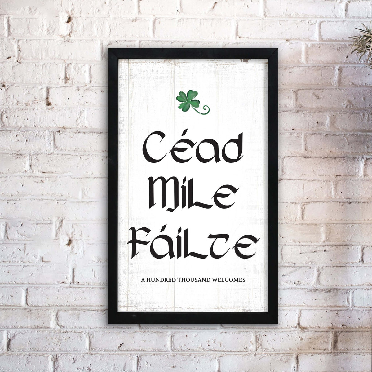 St. Patrick's Day Framed Shadow Box For Home Decor and Gift Ideas - LifeSong Milestones