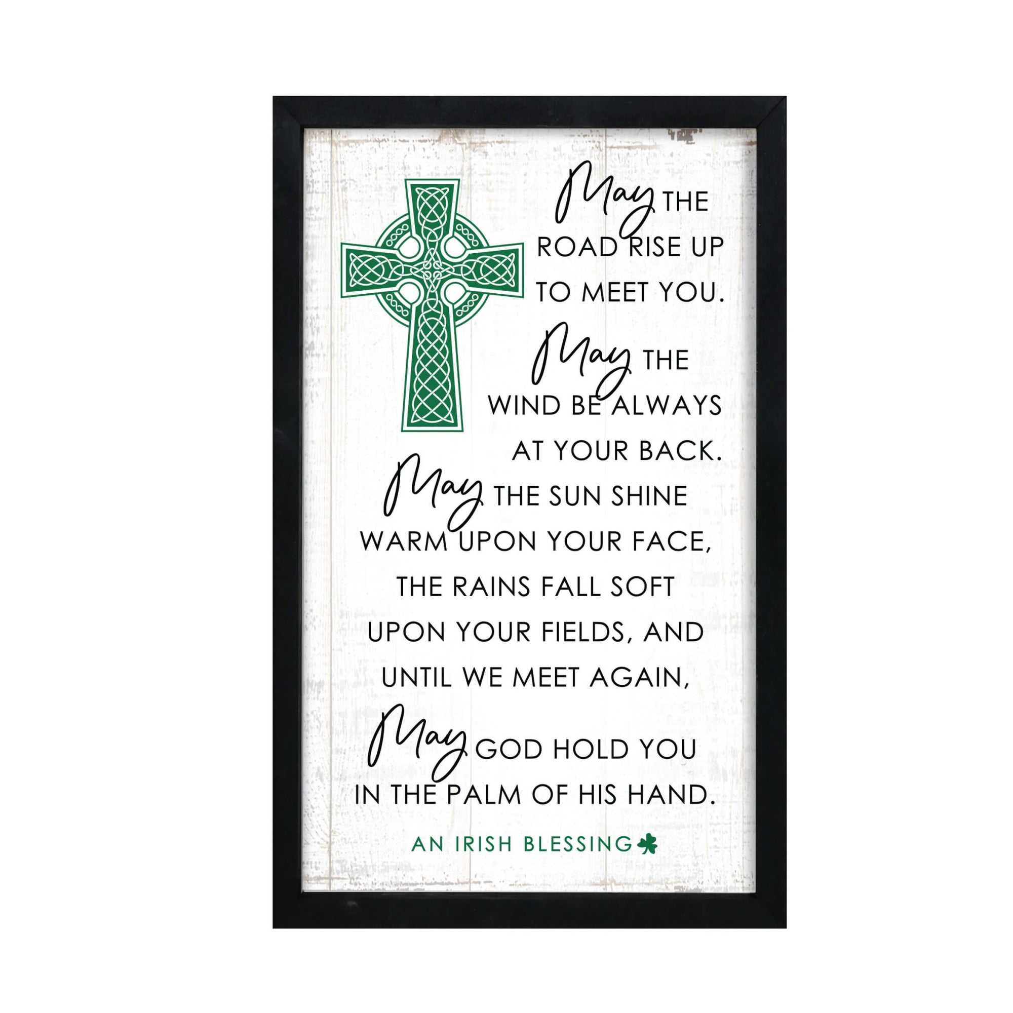 St. Patrick's Day Framed Shadow Box For Home Decor and Gift Ideas - LifeSong Milestones