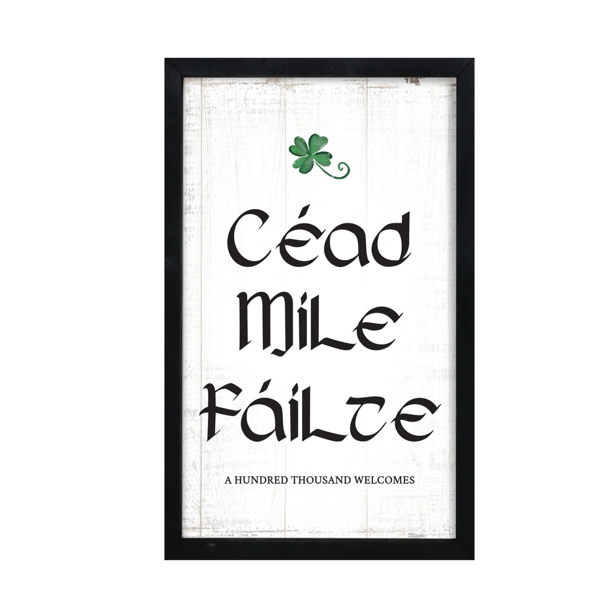 St. Patrick's Day Framed Shadow Box For Home Decor and Gift Ideas - LifeSong Milestones