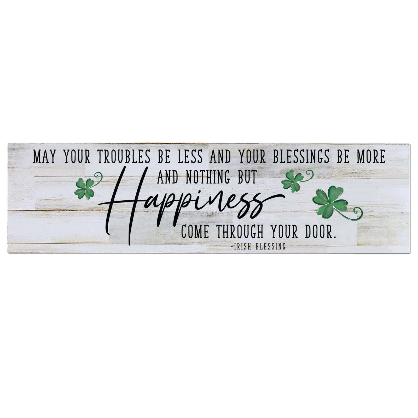 St. Patrick's Day Hanging Wooden Art Sign For Home Decor - LifeSong Milestones