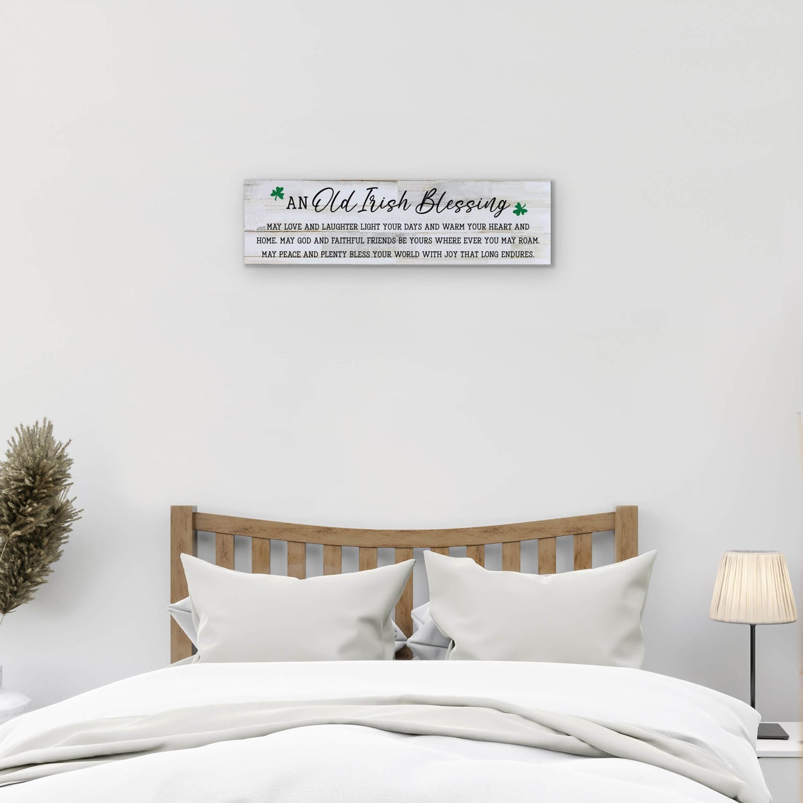 St. Patrick's Day Hanging Wooden Art Sign For Home Decor - LifeSong Milestones