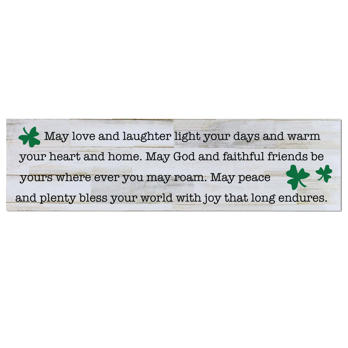 St. Patrick's Day Hanging Wooden Art Sign For Home Decor - LifeSong Milestones