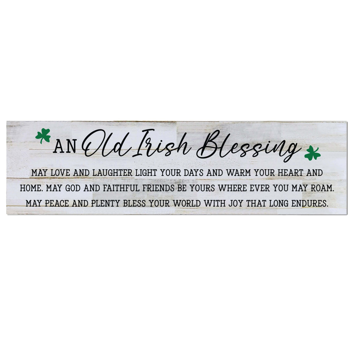 St. Patrick's Day Hanging Wooden Art Sign For Home Decor - LifeSong Milestones