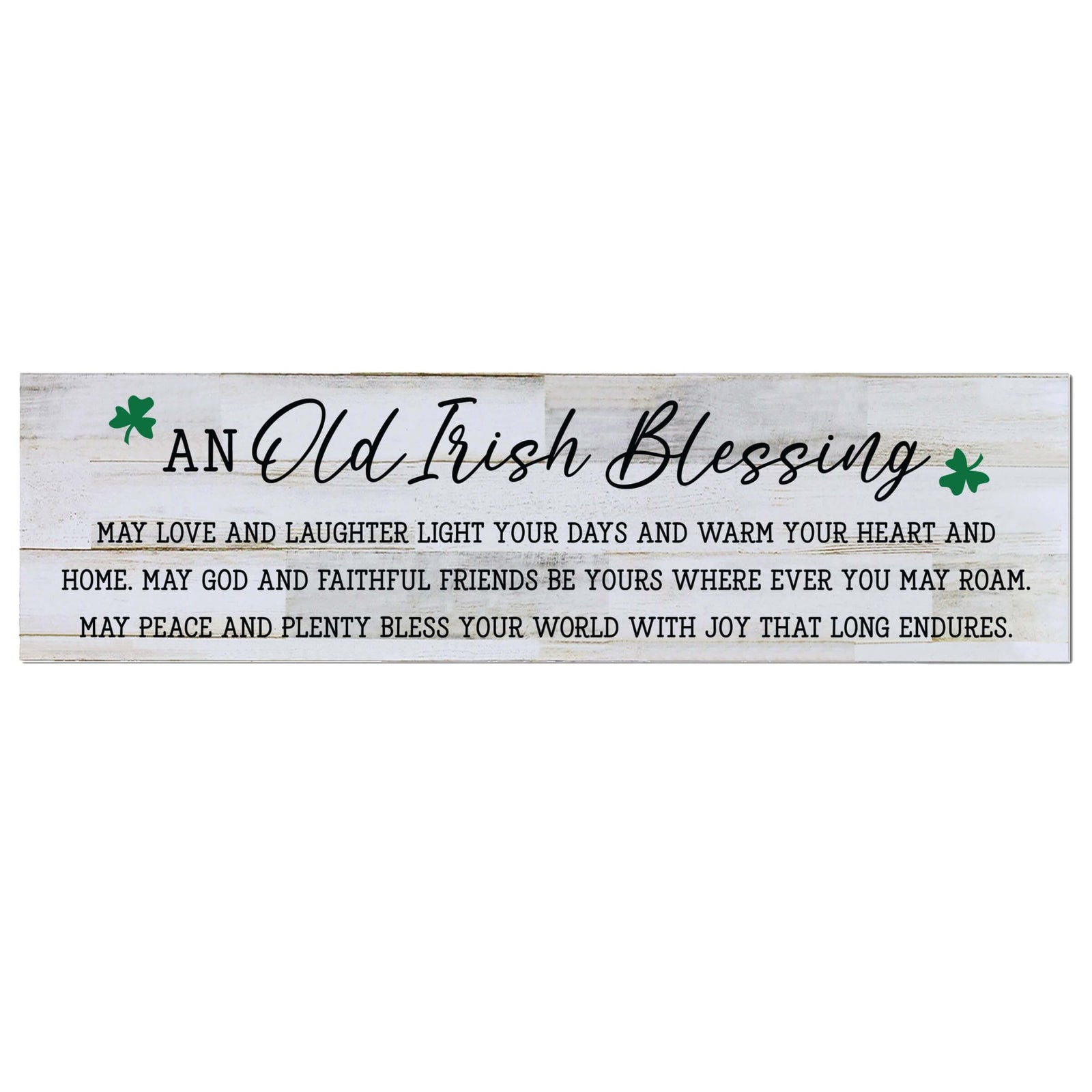St. Patrick's Day Hanging Wooden Art Sign For Home Decor - LifeSong Milestones
