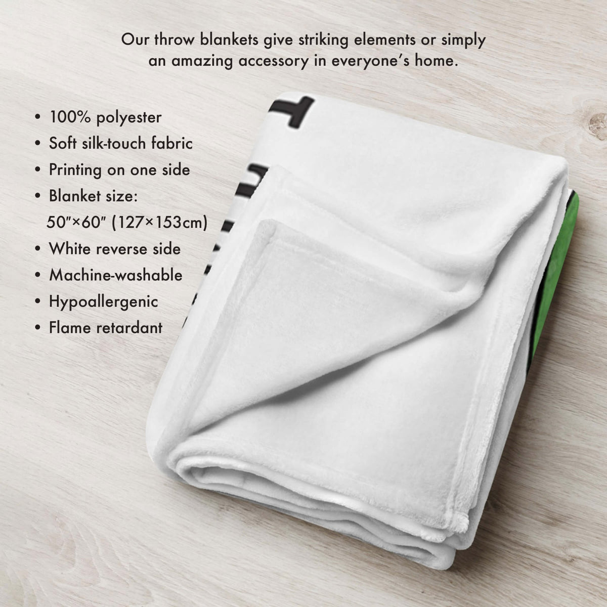 St. Patrick's Day Inspirational Soft And Lightweight Throw Blankets For Home Decor - May Your Troubles Be Less - LifeSong Milestones