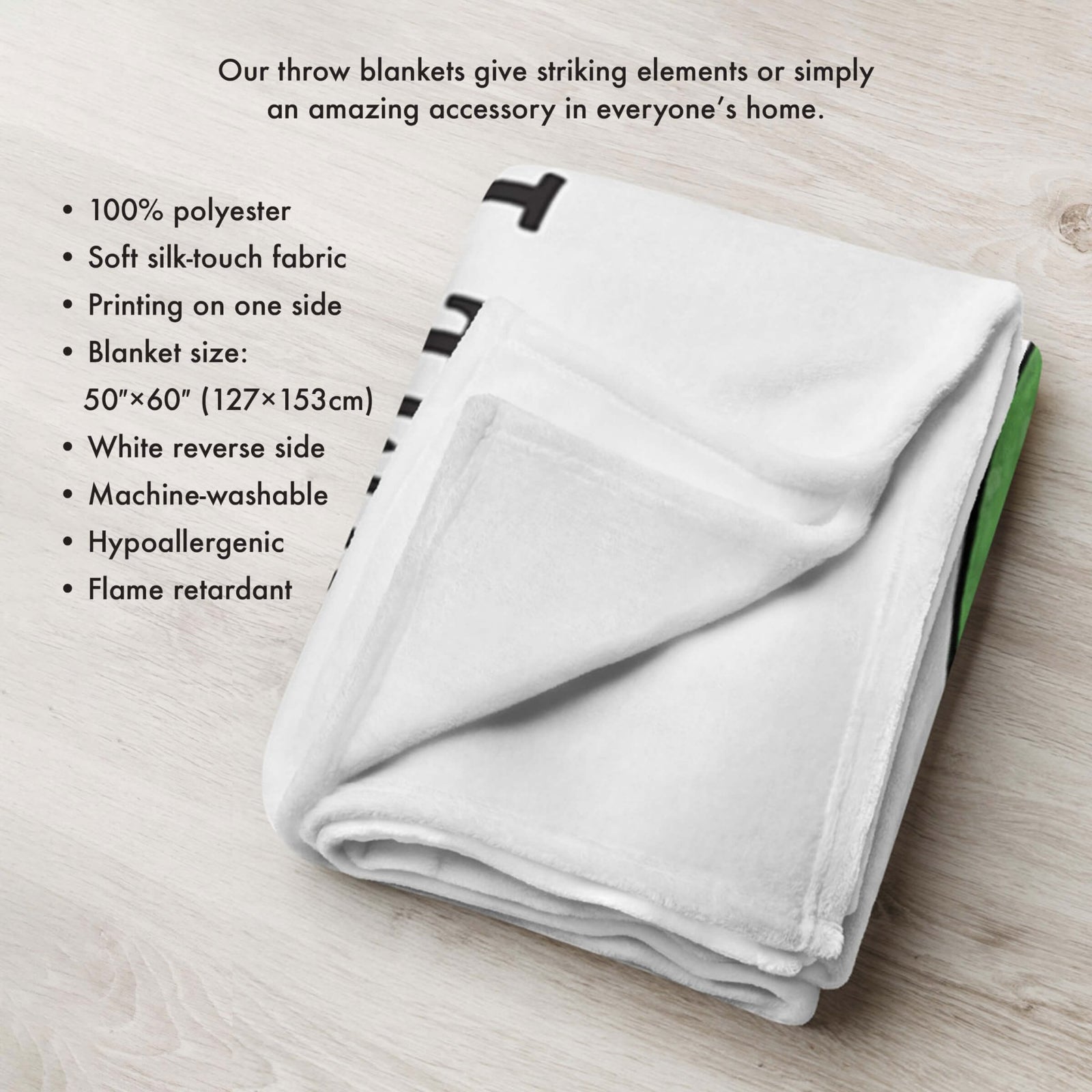 St. Patrick's Day Inspirational Soft And Lightweight Throw Blankets For Home Decor - May Your Troubles Be Less - LifeSong Milestones