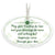 St. Patrick’s Day Irish Everyday Oval Ornament 4x2.5 - May Your Trouble Be Less - LifeSong Milestones