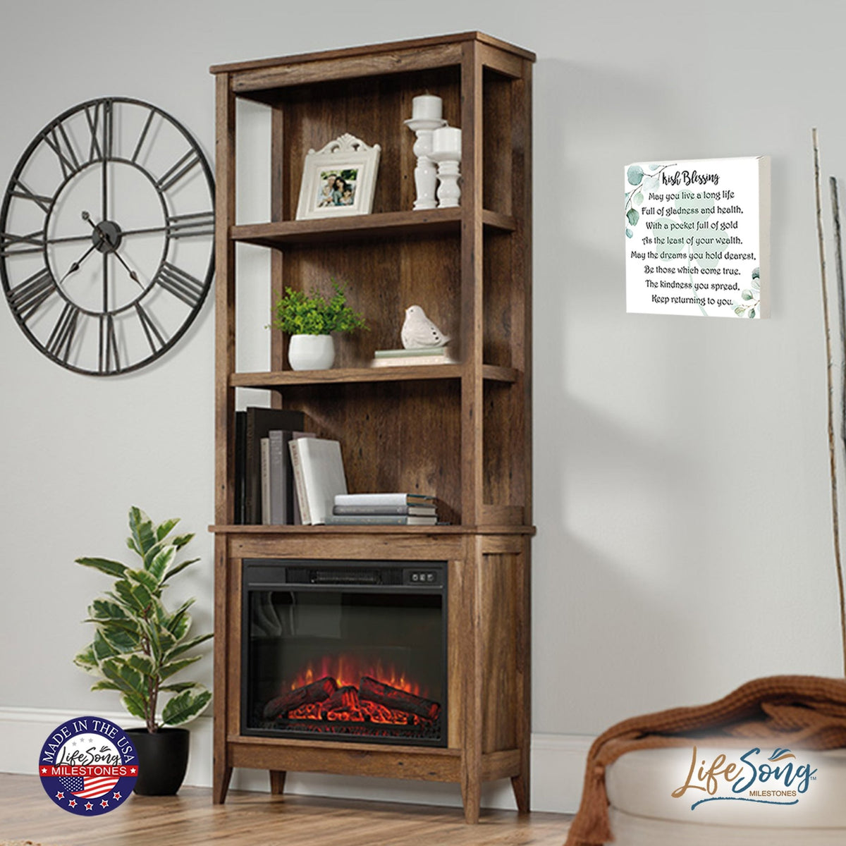 St. Patrick’s Day Irish Everyday Shadow Box 10x10 - May You Live A Long - LifeSong Milestones