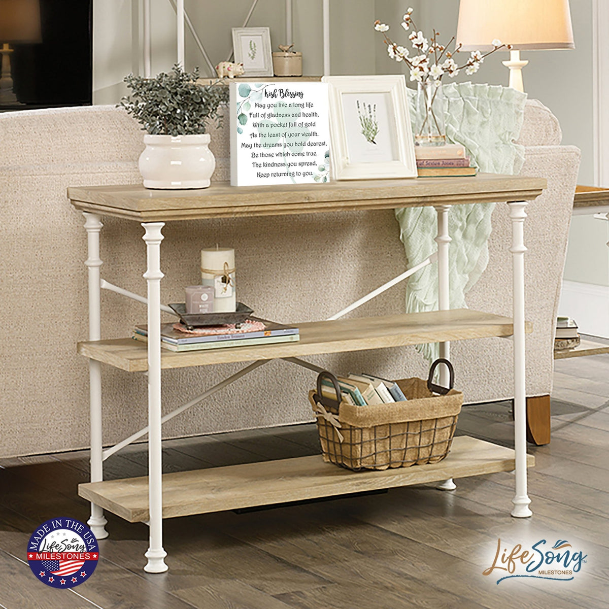 St. Patrick’s Day Irish Everyday Shadow Box 10x10 - May You Live A Long - LifeSong Milestones