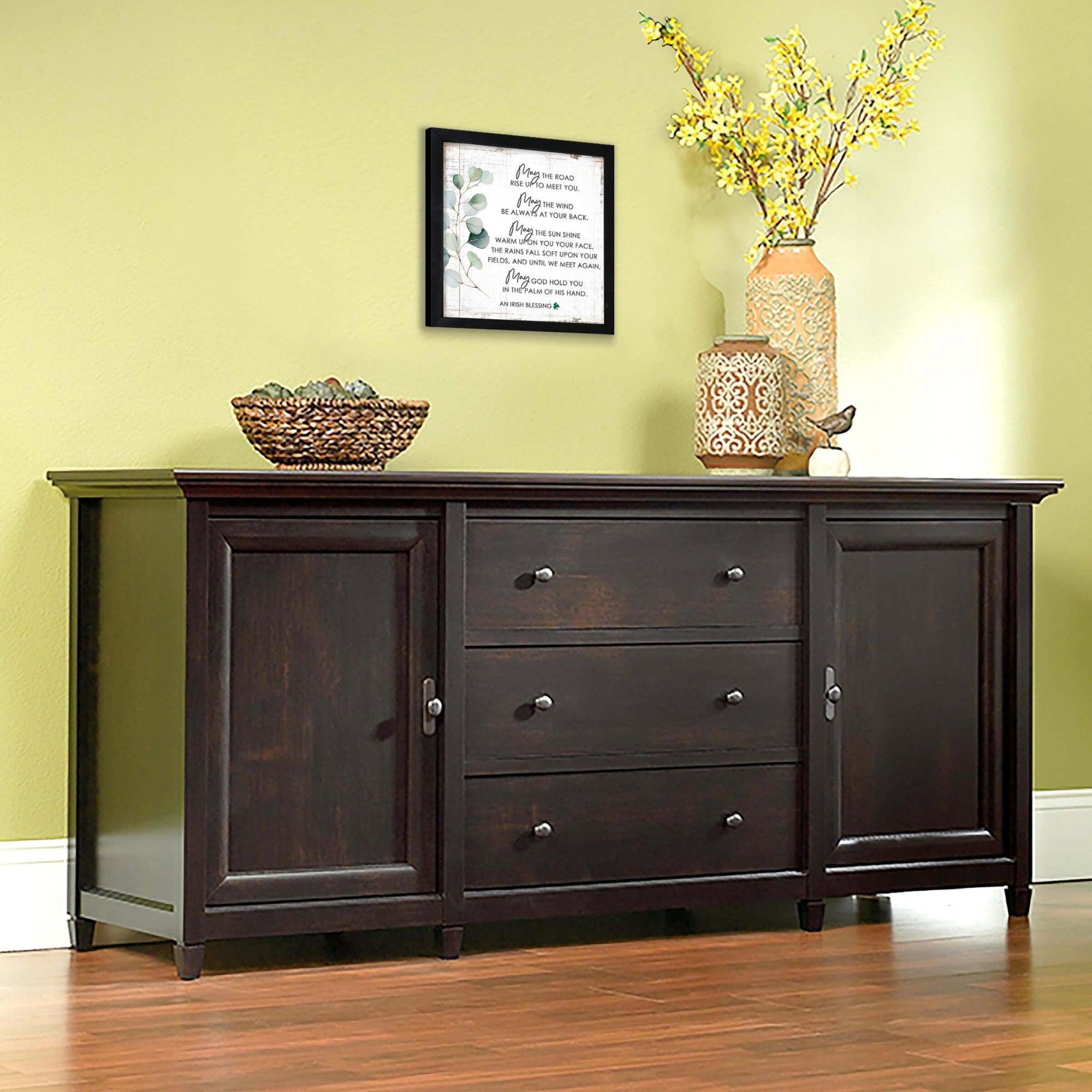 St. Patrick's Day Modern Wooden Framed Shadow Box Home Décor Gift - LifeSong Milestones