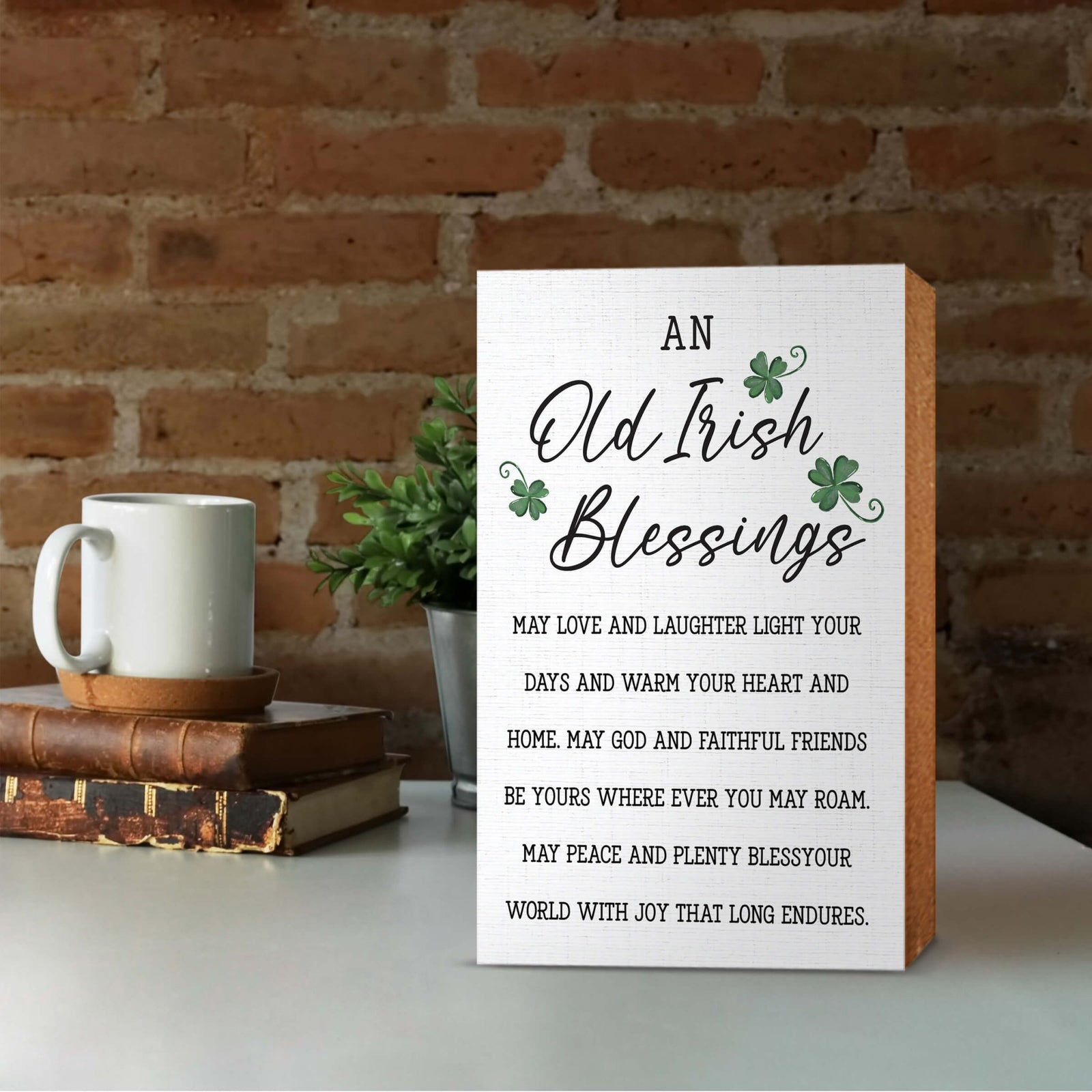 St. Patrick’s Day Tabletop Signs and Shelf Decor for Home Decorations - LifeSong Milestones