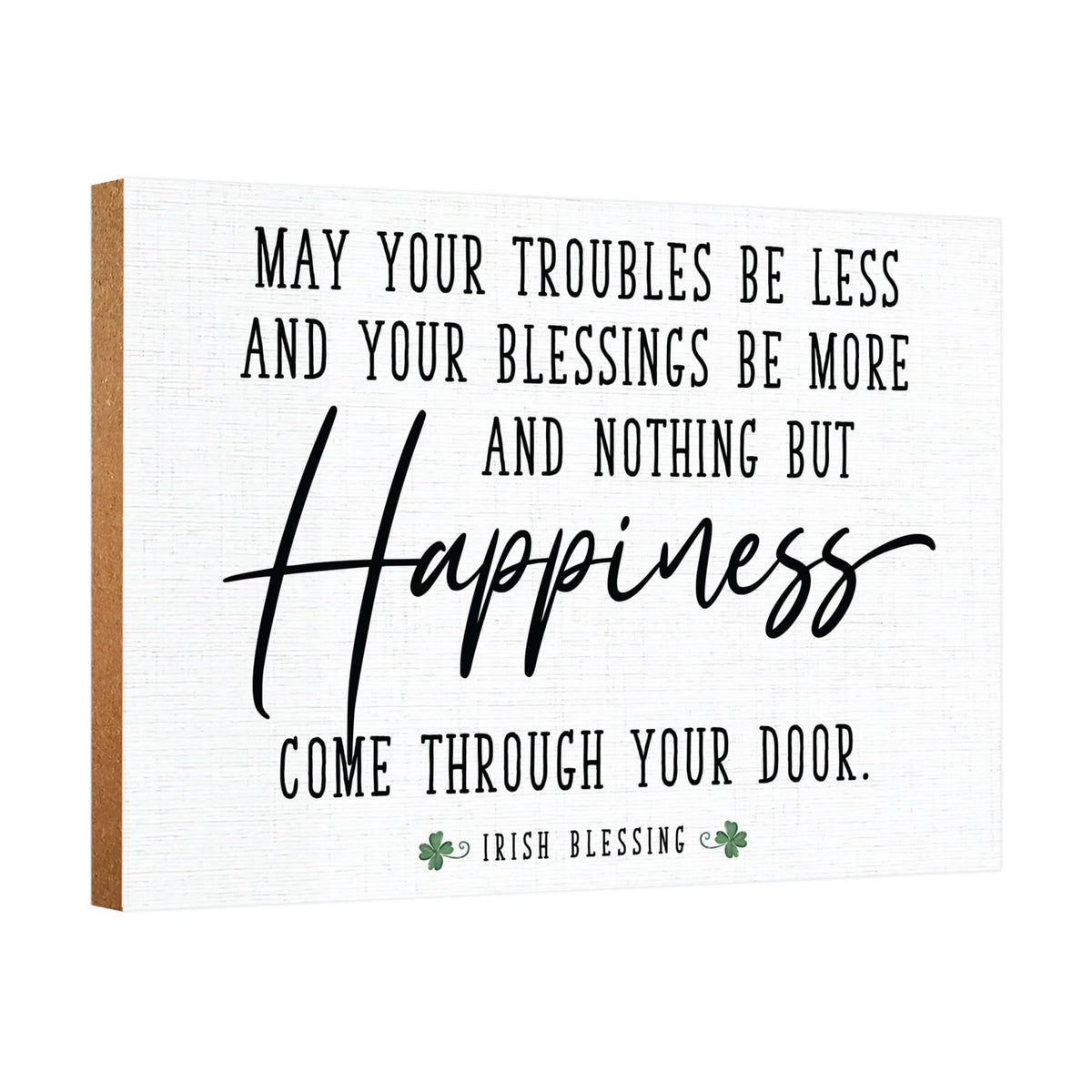 St. Patrick’s Day Tabletop Signs and Shelf Decor for Home Decorations - LifeSong Milestones