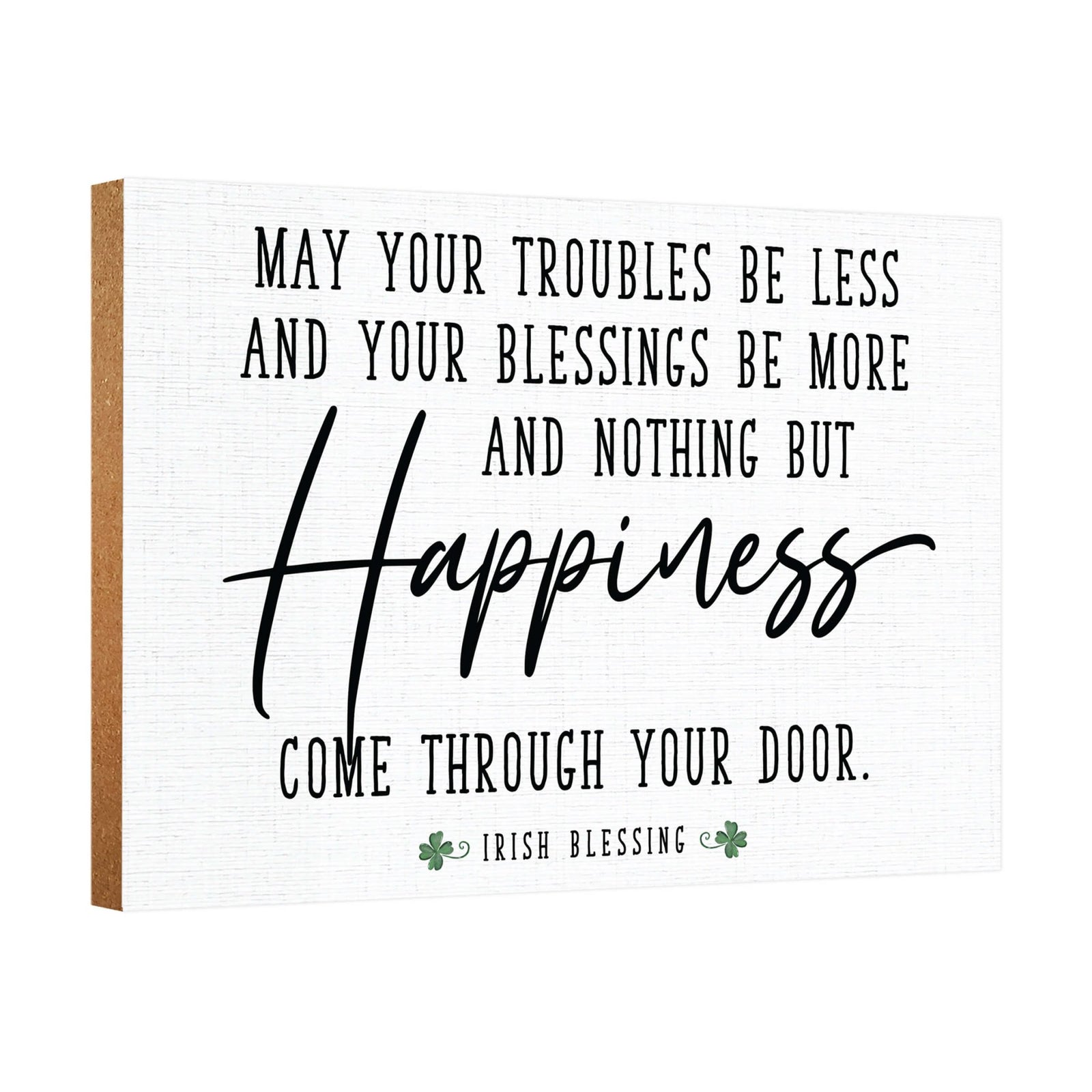 St. Patrick’s Day Tabletop Signs and Shelf Decor for Home Decorations - LifeSong Milestones