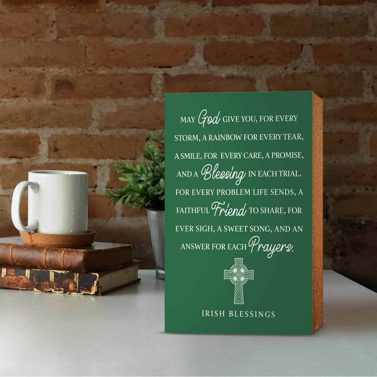 St. Patrick’s Day Tabletop Signs and Shelf Decor for Home Decorations - LifeSong Milestones