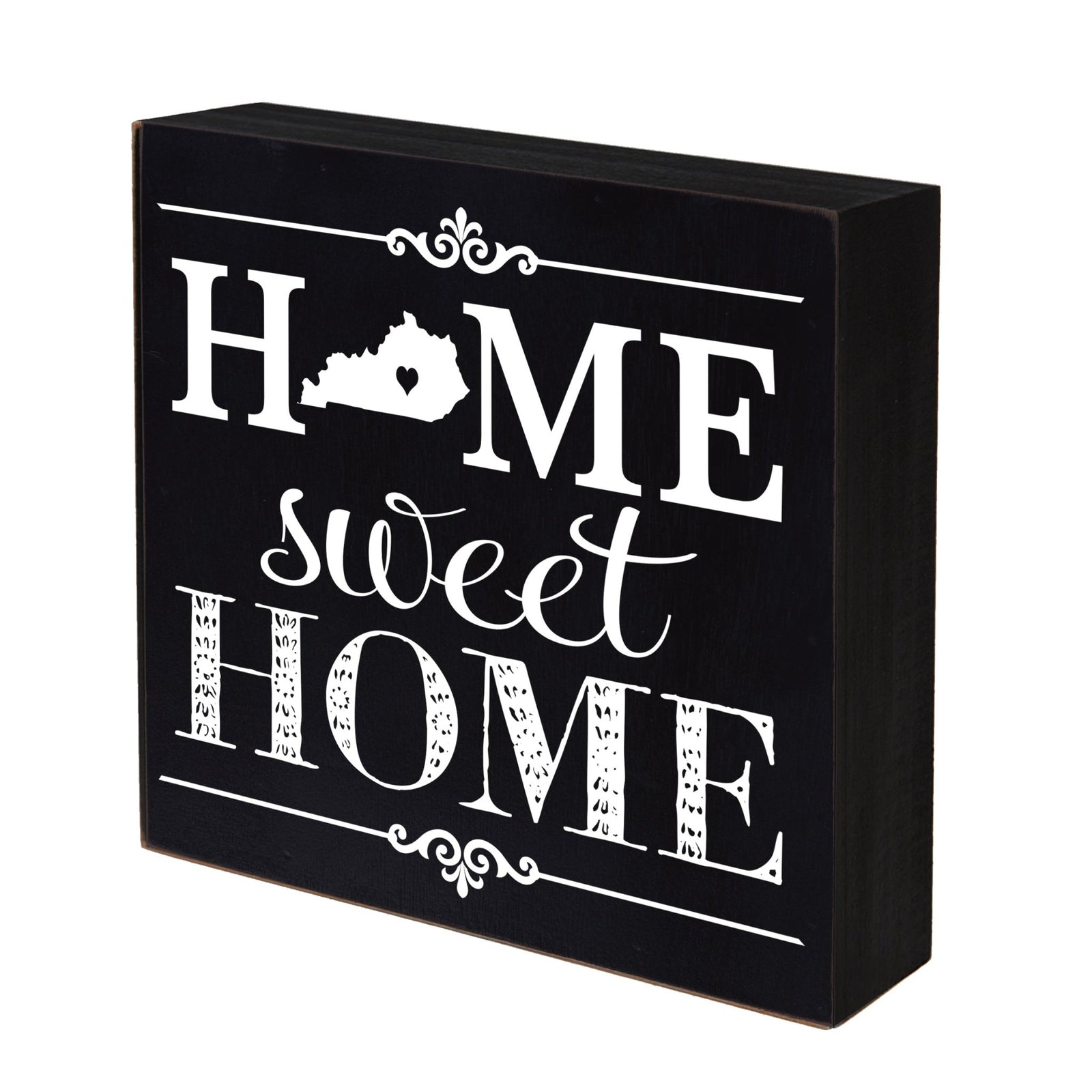 State Shadow Box Home Sweet Home 10x10 - Kentucky - LifeSong Milestones