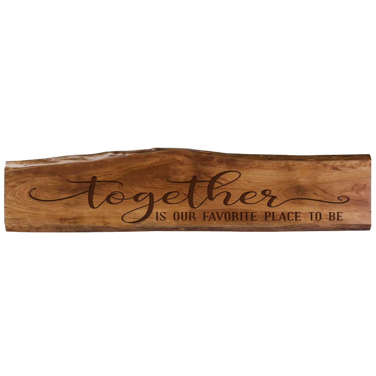 Together Live Edge Wall Hanging Decor - LifeSong Milestones
