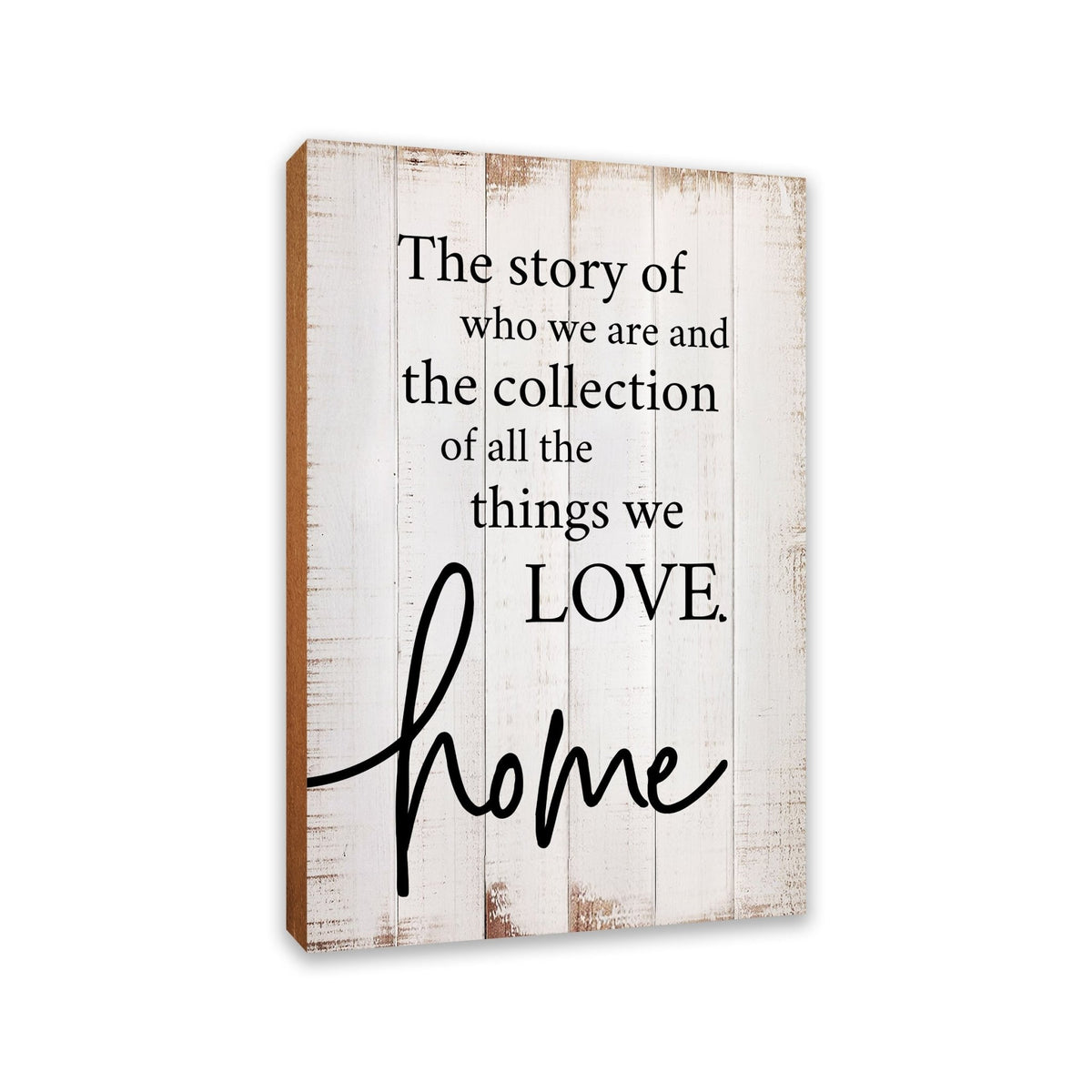 Unique Family Shelf Décor and Tabletop Signs Home Decor - LifeSong Milestones