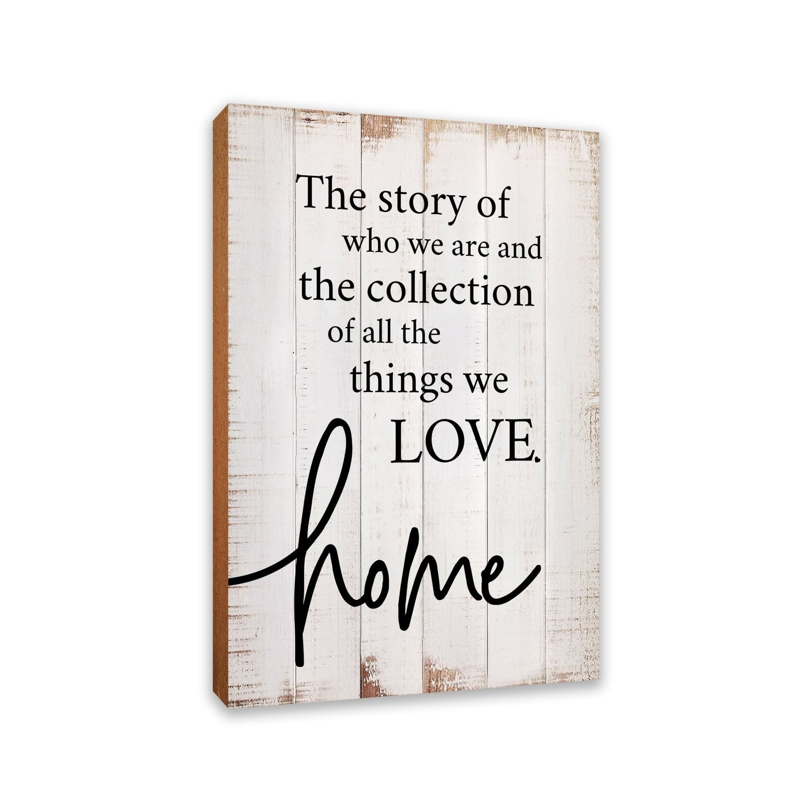 Unique Family Shelf Décor and Tabletop Signs Home Decor - LifeSong Milestones