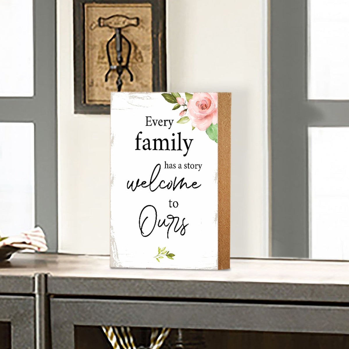 Unique Family Shelf Décor and Tabletop Signs Home Decor - LifeSong Milestones