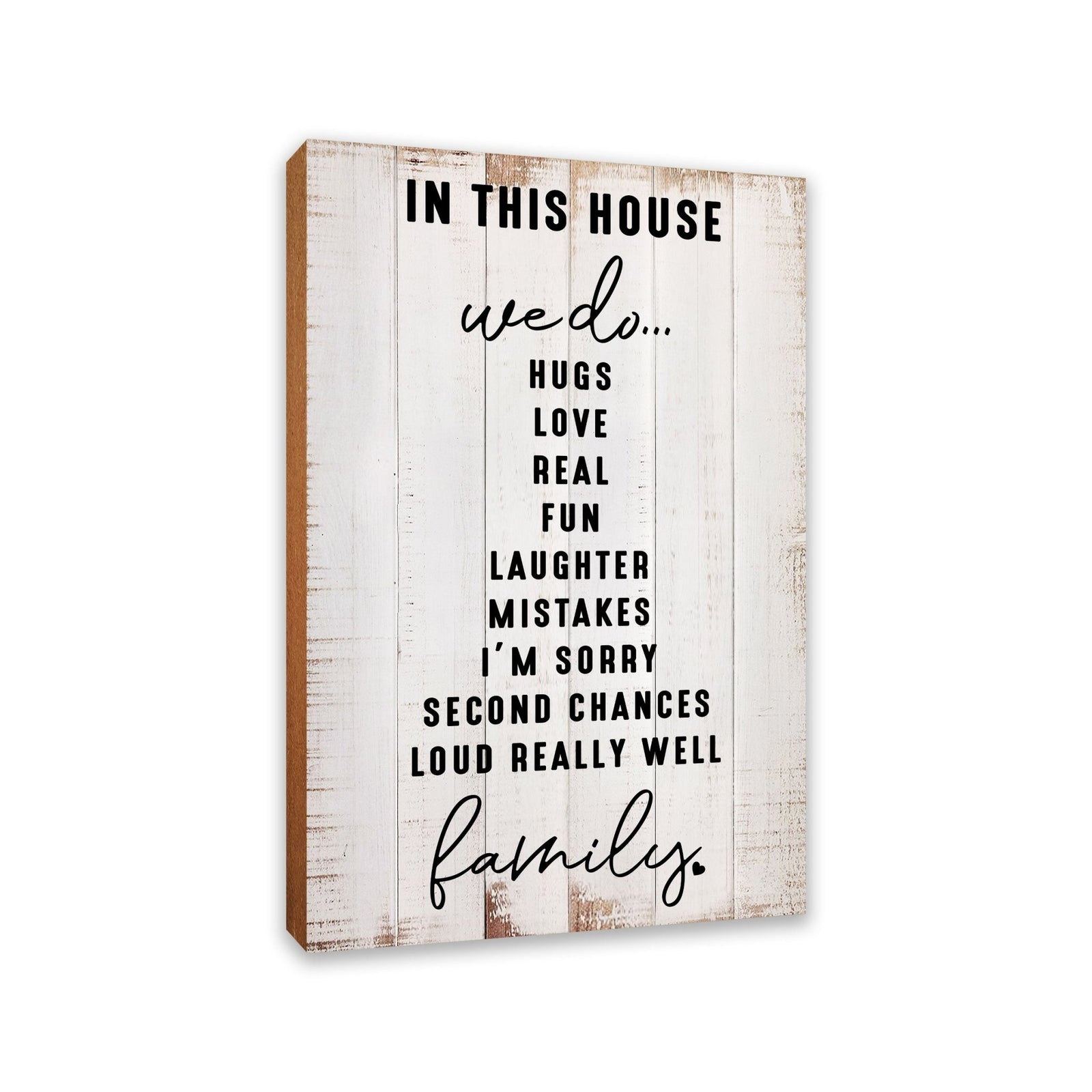 Unique Family Shelf Décor and Tabletop Signs Home Decor - LifeSong Milestones