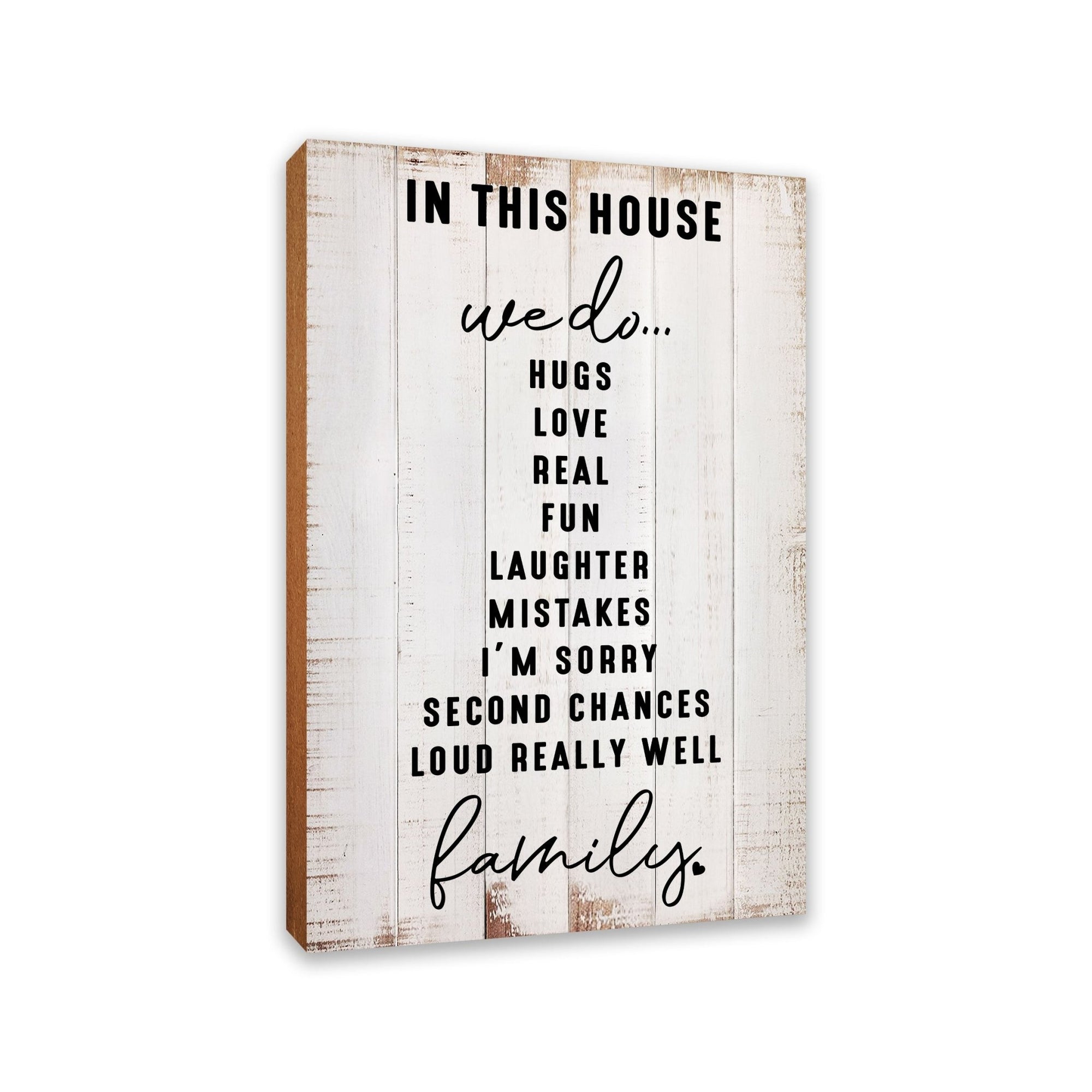 Unique Family Shelf Décor and Tabletop Signs Home Decor - LifeSong Milestones