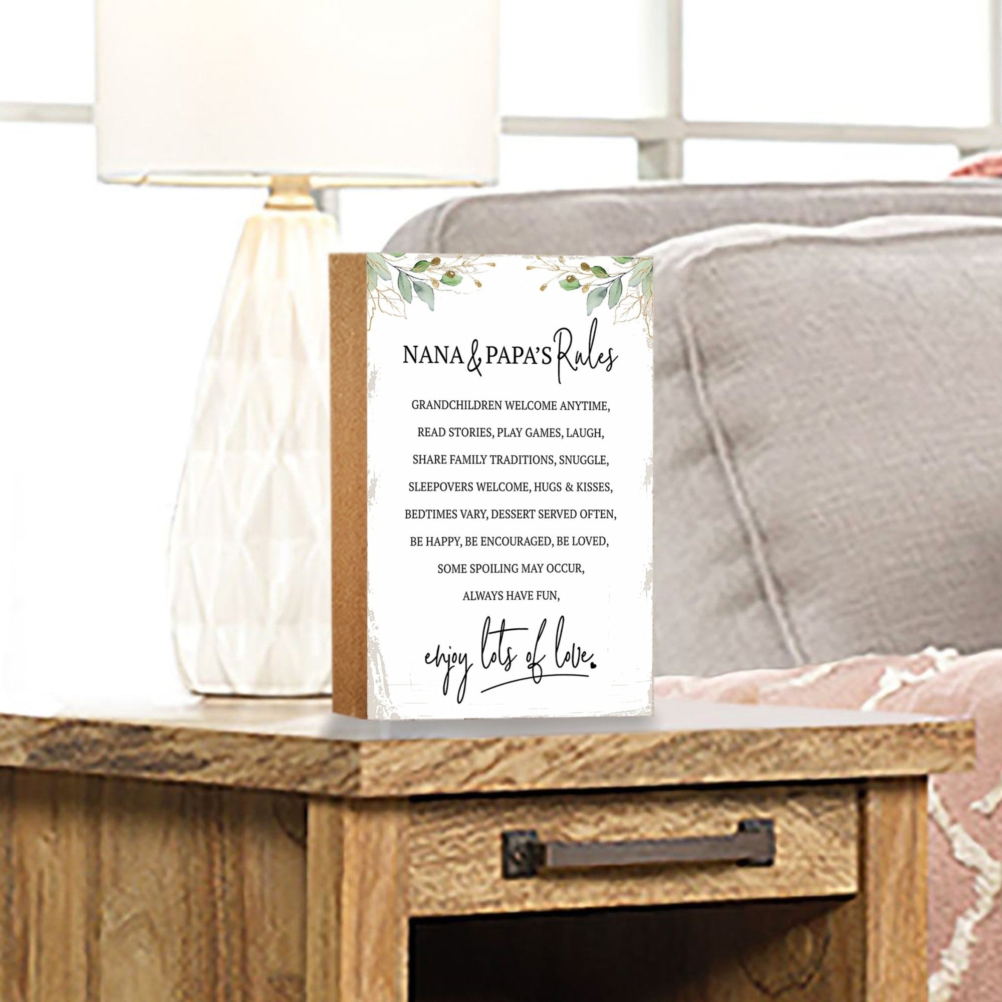 Unique Family Shelf Décor and Tabletop Signs Home Decor - LifeSong Milestones