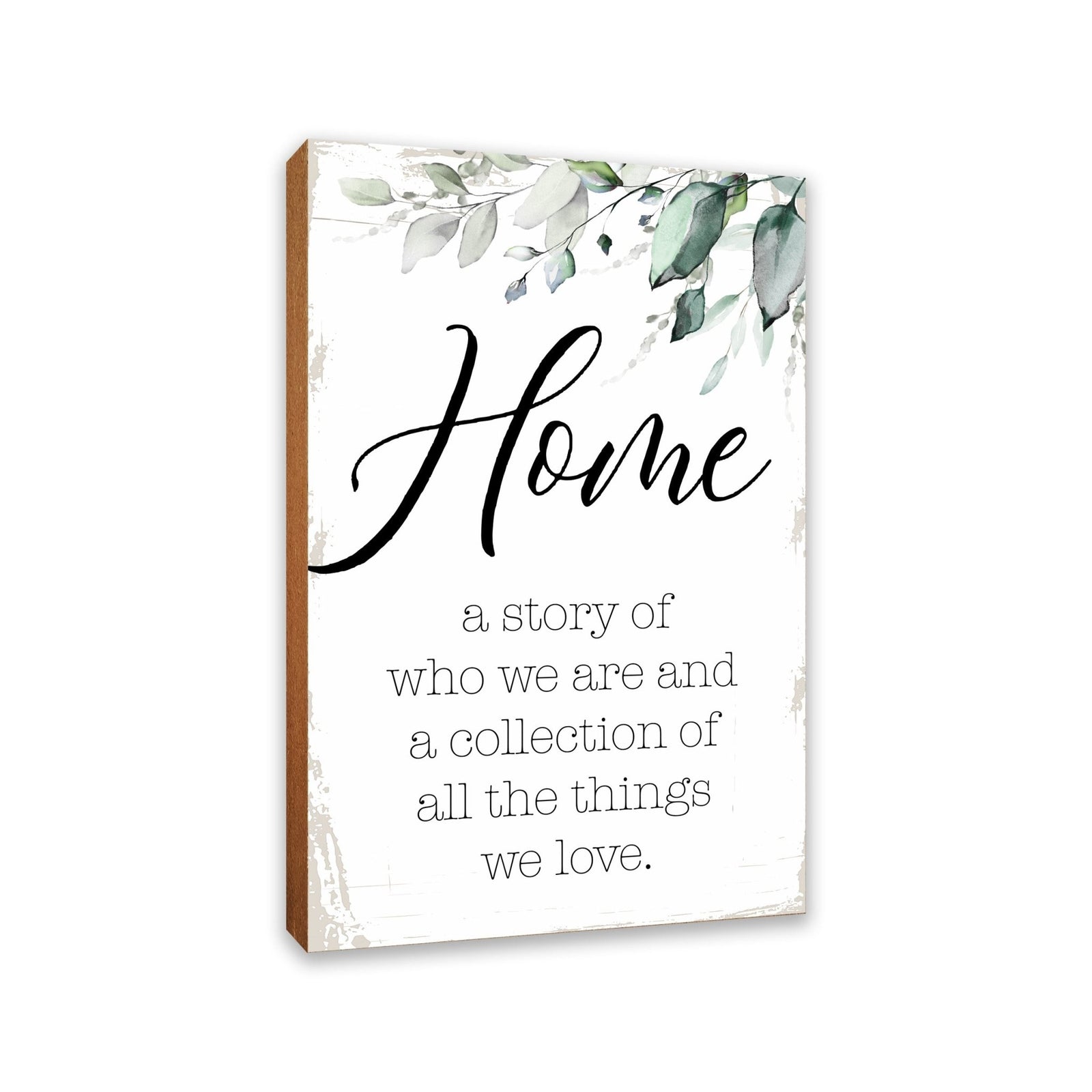 Unique Family Shelf Décor and Tabletop Signs Home Decor - LifeSong Milestones