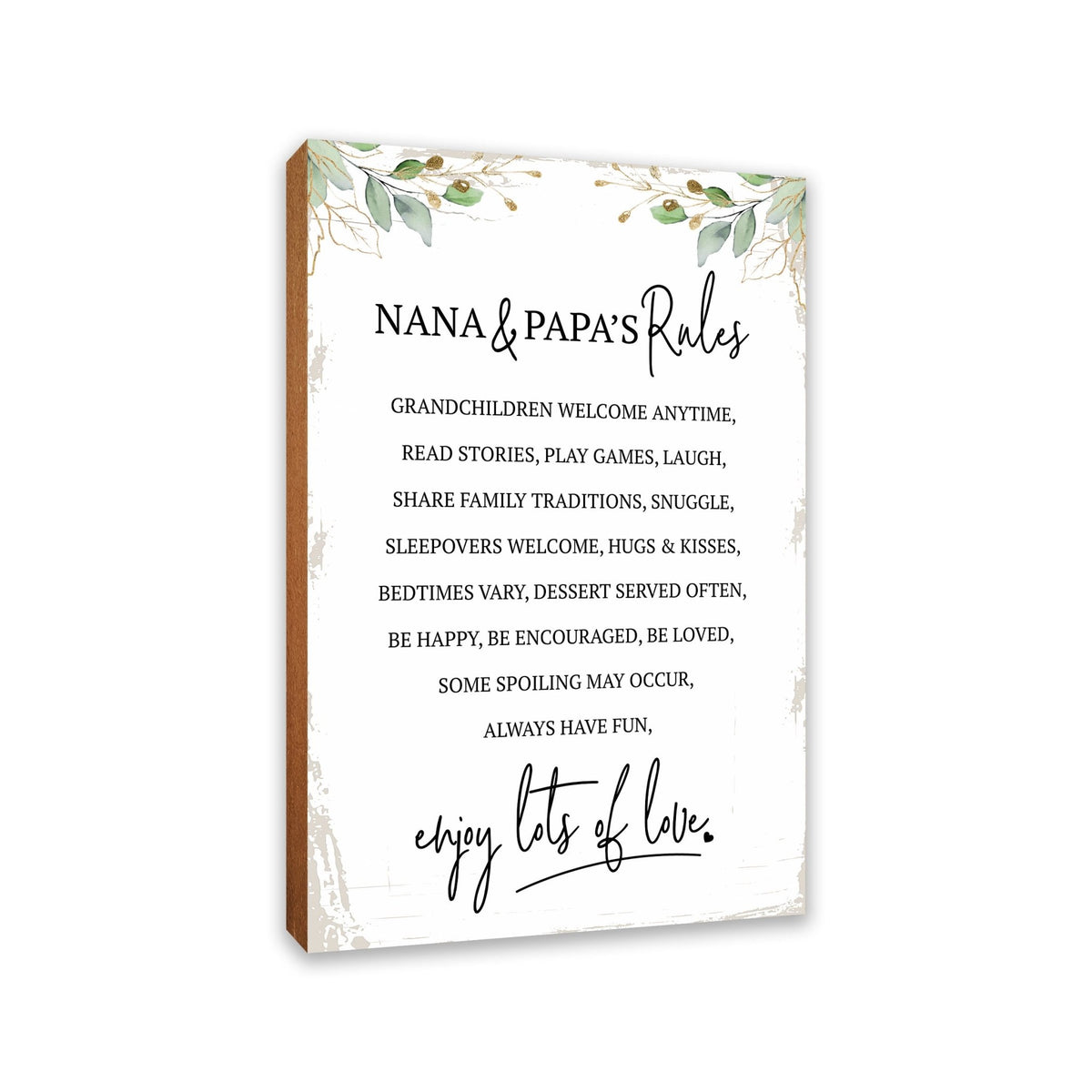 Unique Family Shelf Décor and Tabletop Signs Home Decor - LifeSong Milestones