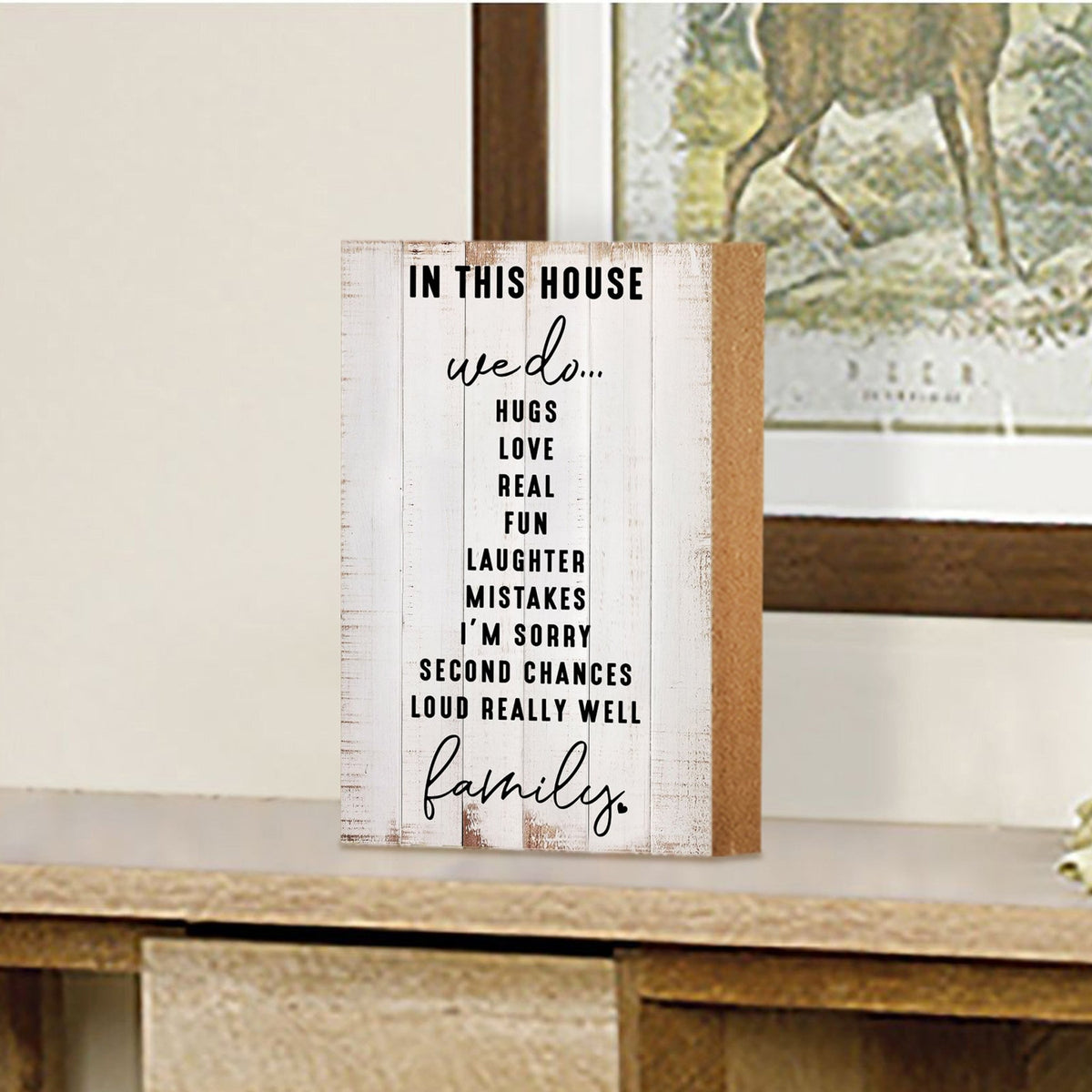 Unique Family Shelf Décor and Tabletop Signs Home Decor - LifeSong Milestones