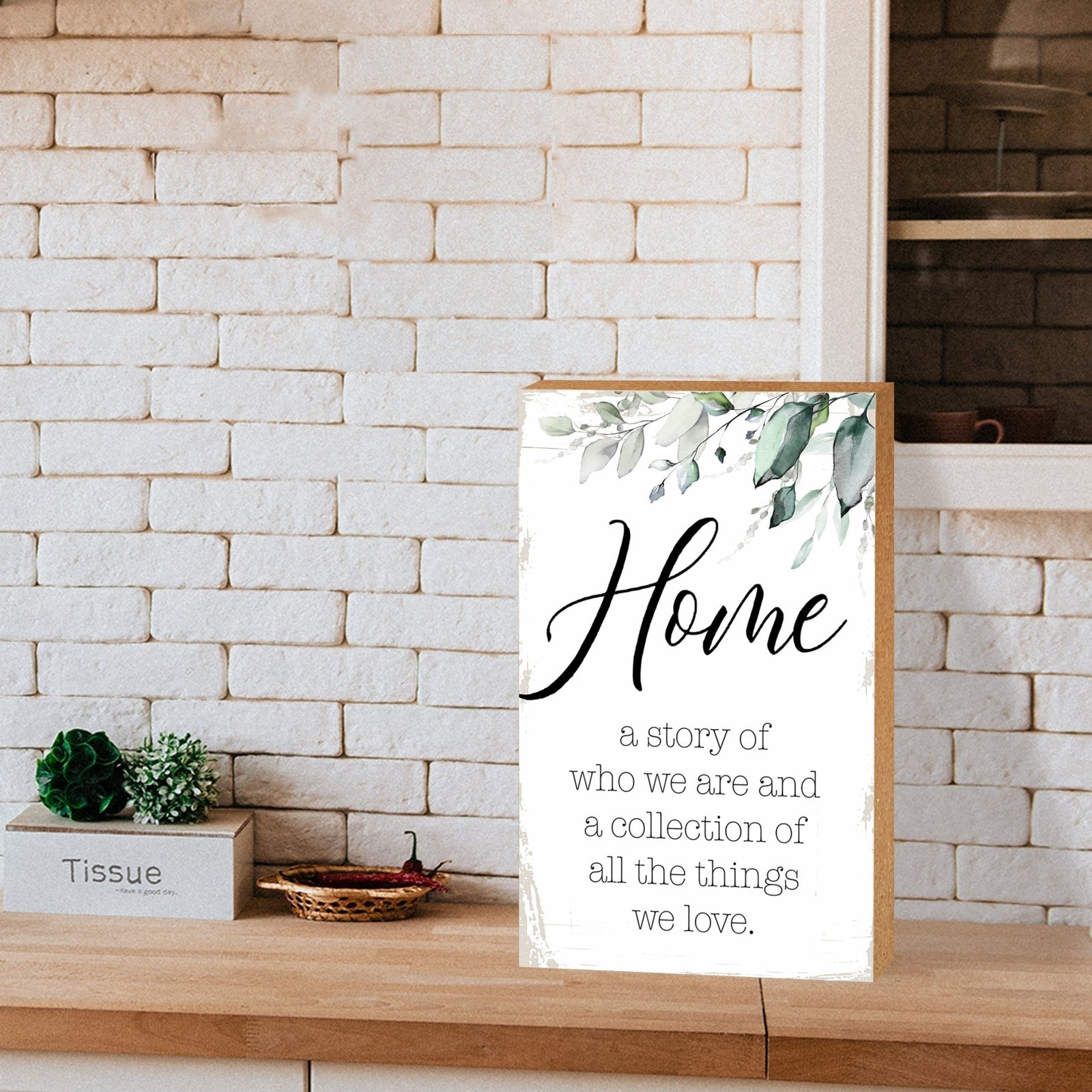 Unique Family Shelf Décor and Tabletop Signs Home Decor - LifeSong Milestones