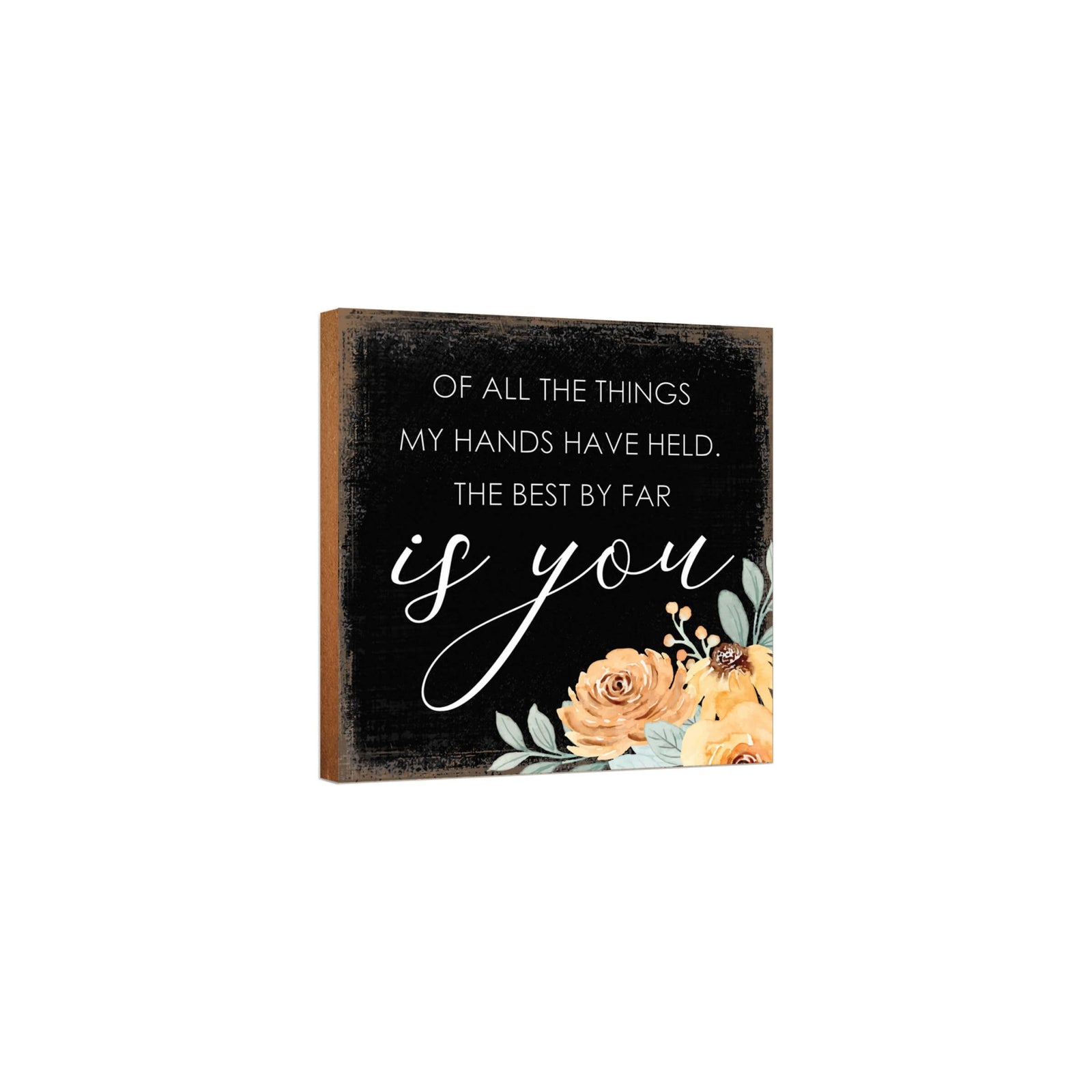 Unique Shelf Decor and Table Top Signs Gift for Daughter - LifeSong Milestones