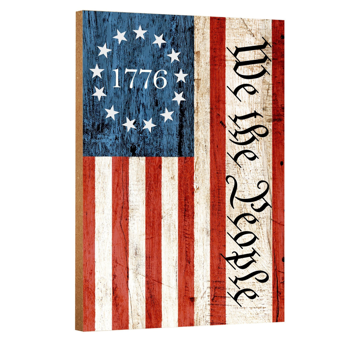 Unique Shelf Décor and Tabletop Americana Wooden Signs - LifeSong Milestones