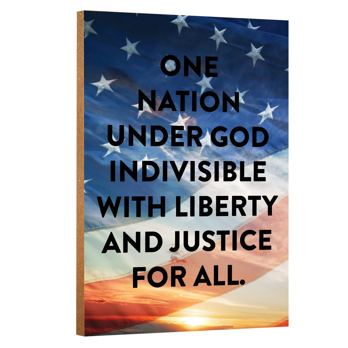 Unique Shelf Décor and Tabletop Americana Wooden Signs - LifeSong Milestones