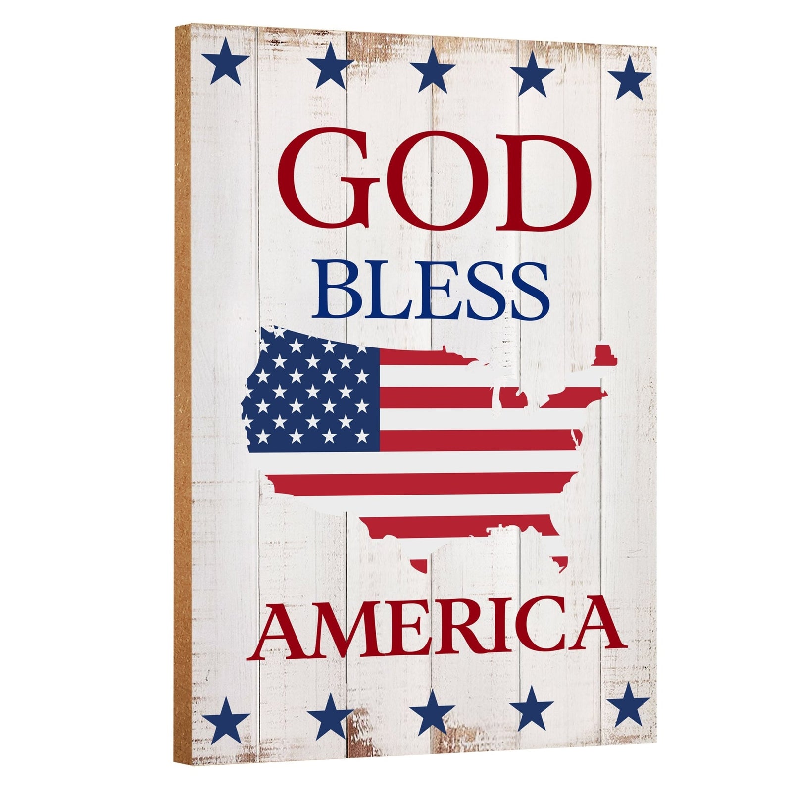 Unique Shelf Décor and Tabletop Americana Wooden Signs - LifeSong Milestones