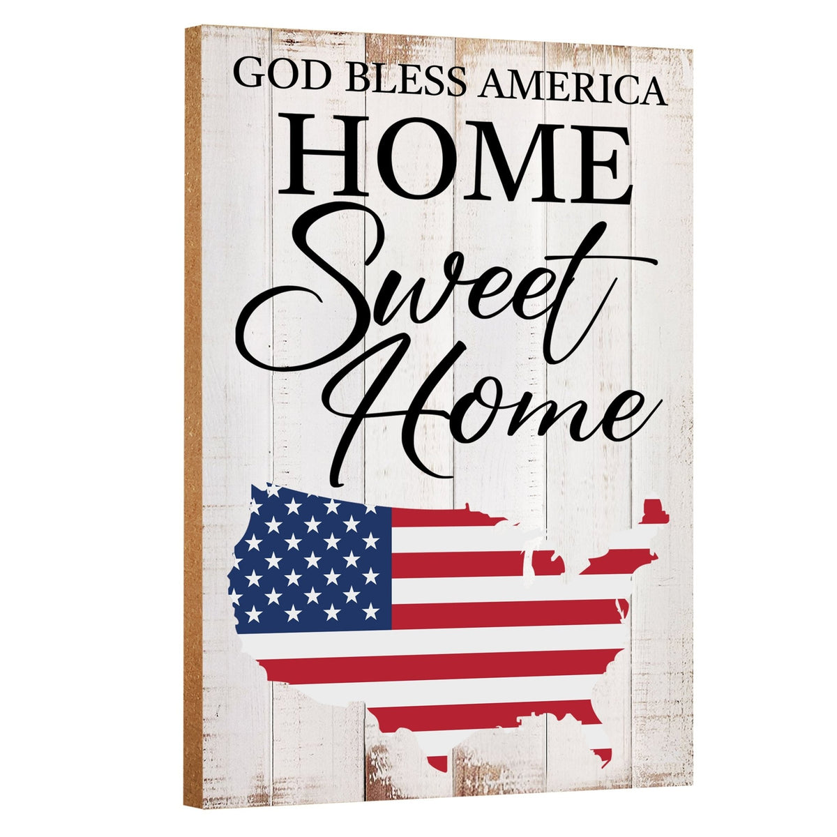 Unique Shelf Décor and Tabletop Americana Wooden Signs - LifeSong Milestones