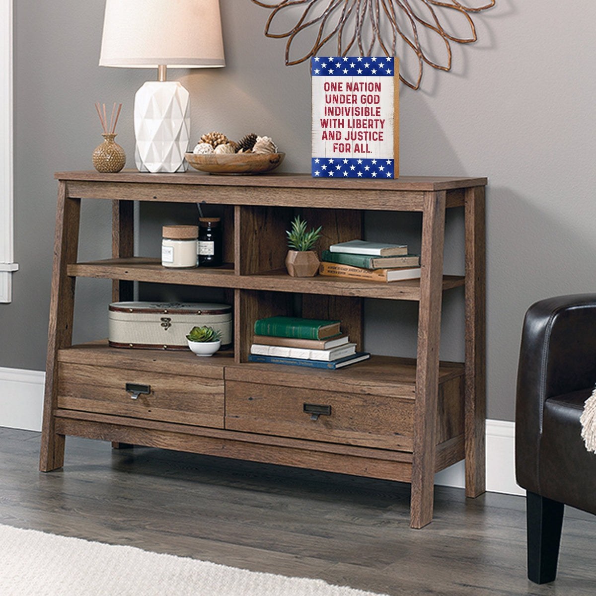 Unique Shelf Décor and Tabletop Americana Wooden Signs - LifeSong Milestones